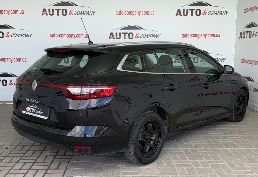 Renault Megane 2017 Чорний
