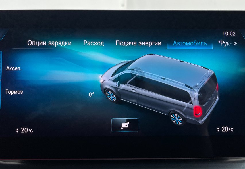 Mercedes-Benz EQV 300 2022 чорний