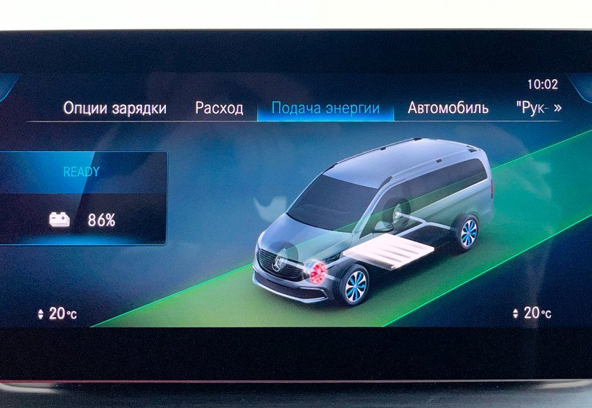 Mercedes-Benz EQV 300 2022 чорний