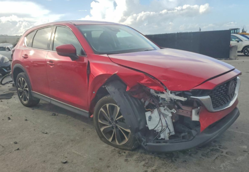 MAZDA CX-5  2022 червоний