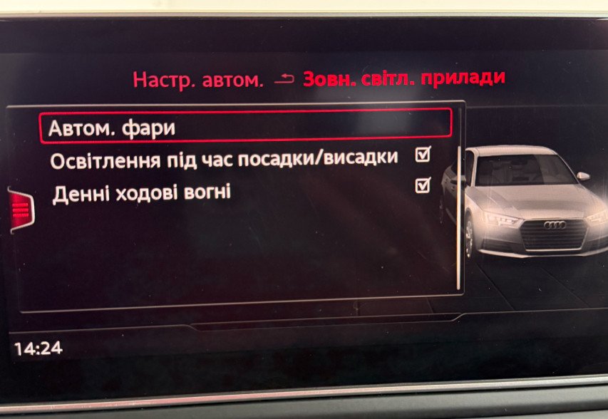 AUDI A4 2016 білий