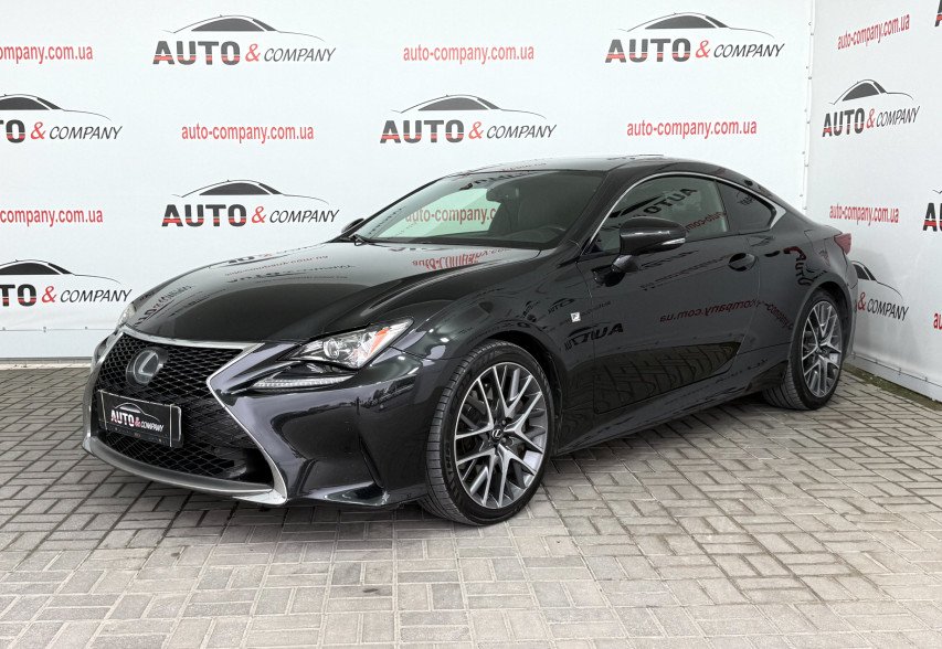 Lexus RC 200T 2016 чорний