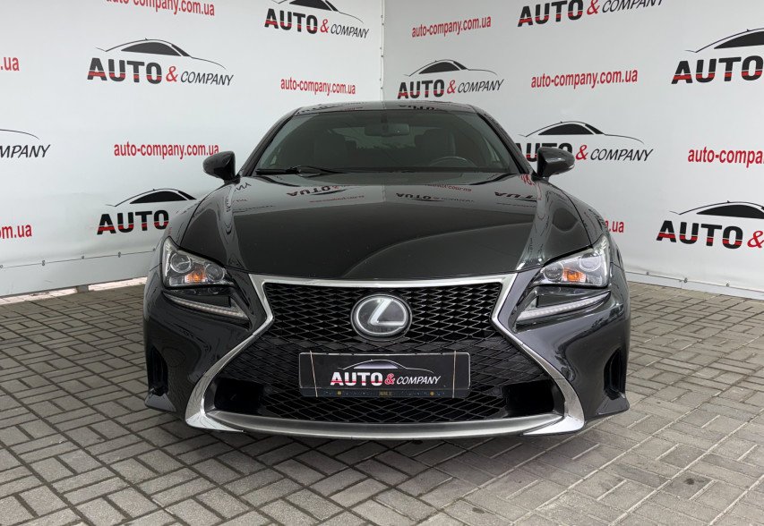 Lexus RC 200T 2016 чорний