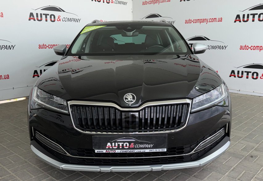 Skoda SuperB Scout 2021 Чорний