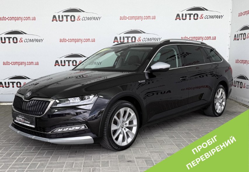 Skoda SuperB Scout 2021 Чорний