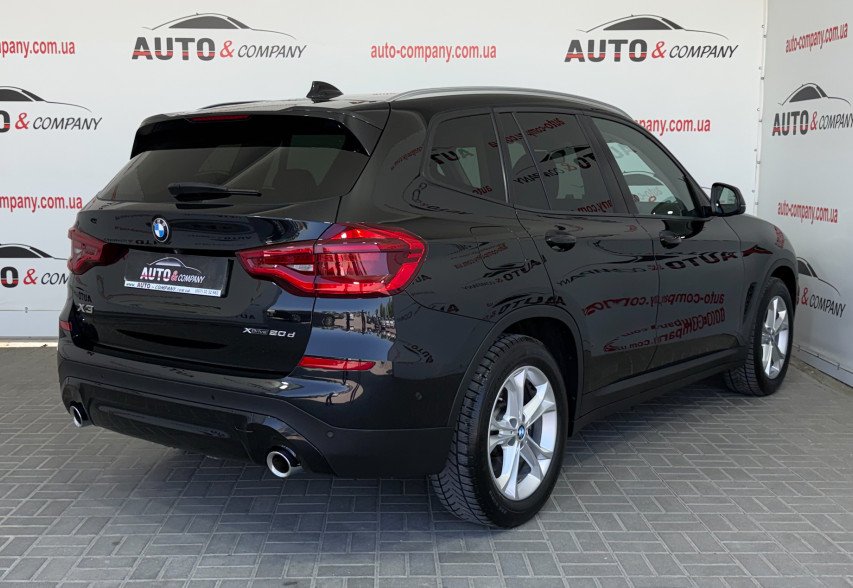 BMW X3 2019 Чорний