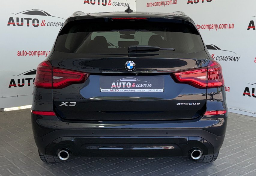BMW X3 2019 Чорний