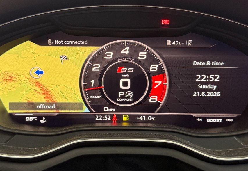 Audi S5 2018 сірий