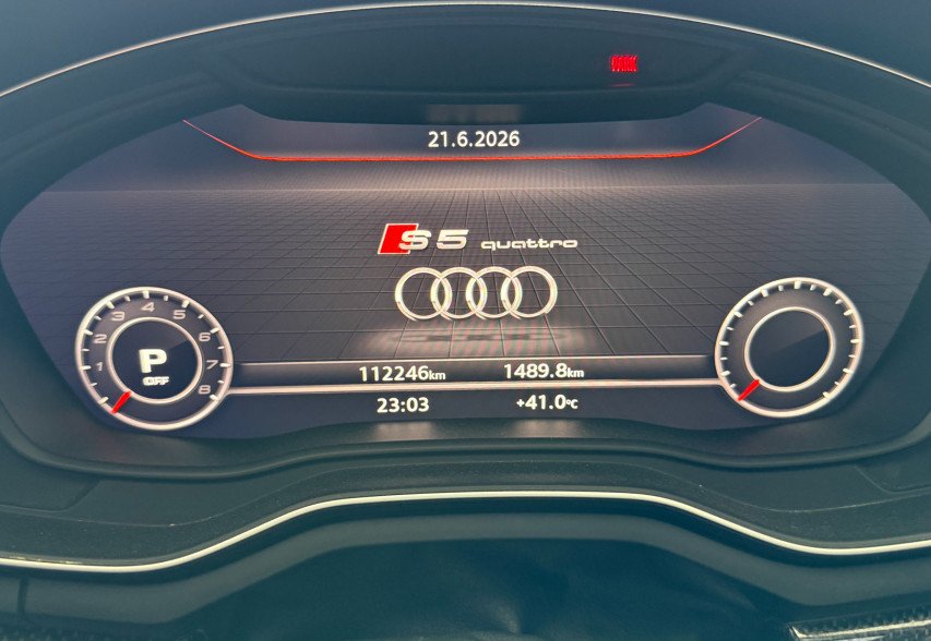 Audi S5 2018 сірий