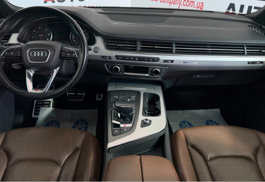 Audi Q7 2016 Синій