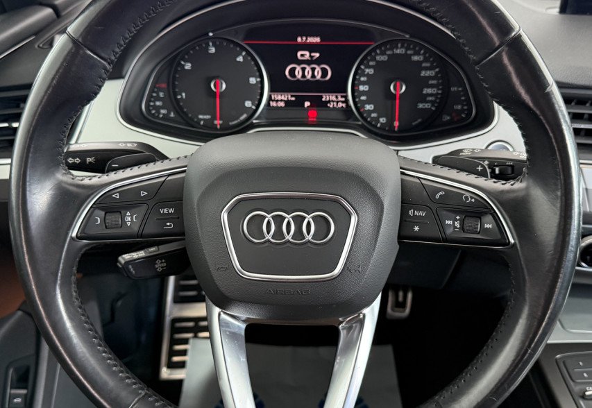 Audi Q7 2016 Синій