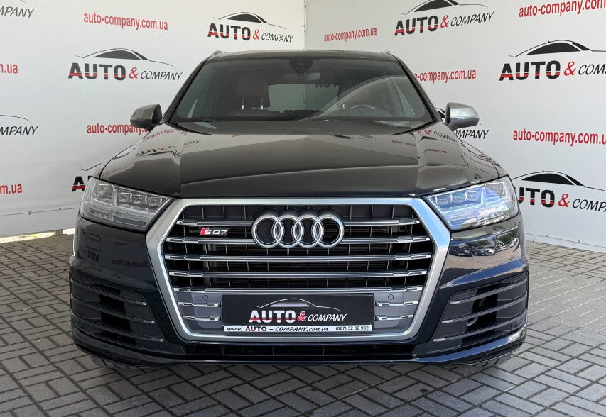 Audi Q7 2016 Синій