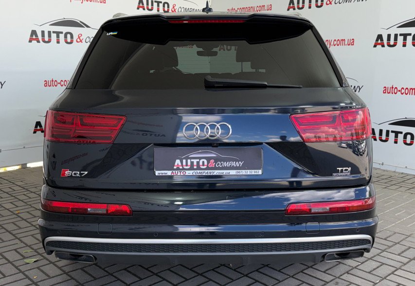 Audi Q7 2016 Синій
