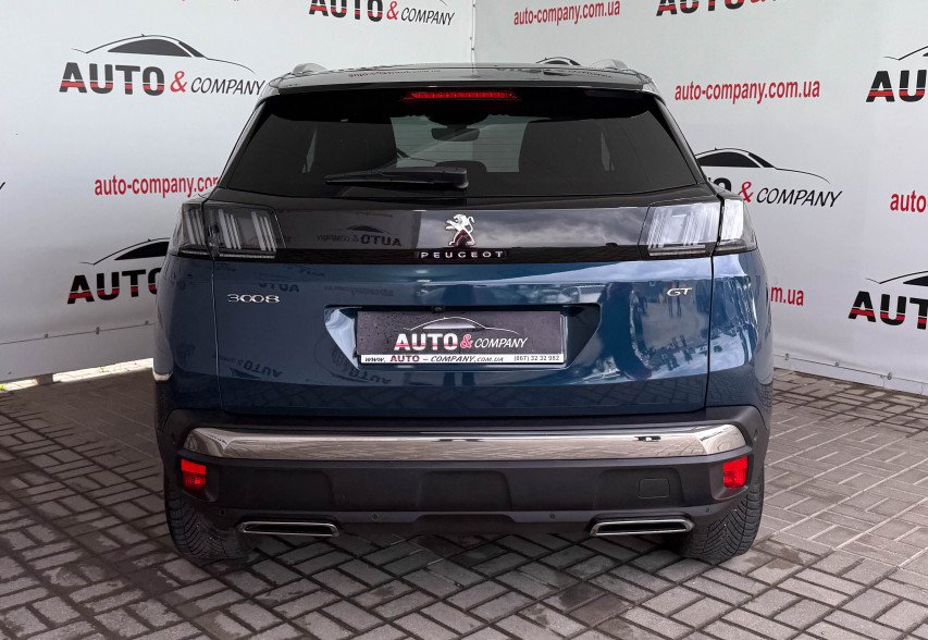Peugeot 3008 2022 Синій