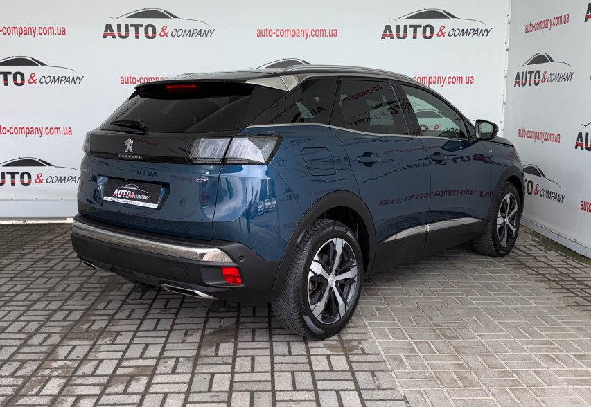 Peugeot 3008 2022 Синій