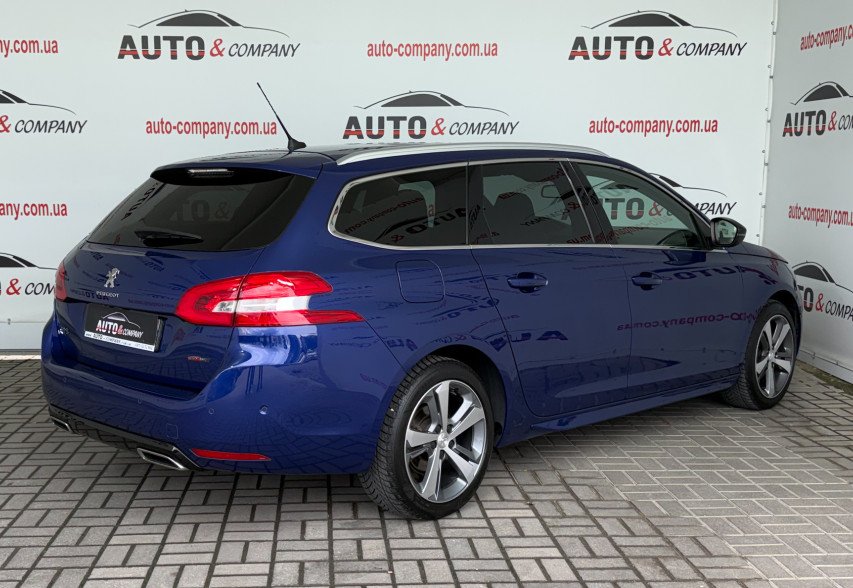 Peugeot 308 2019 синій