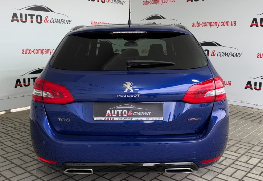 Peugeot 308 2019 синій