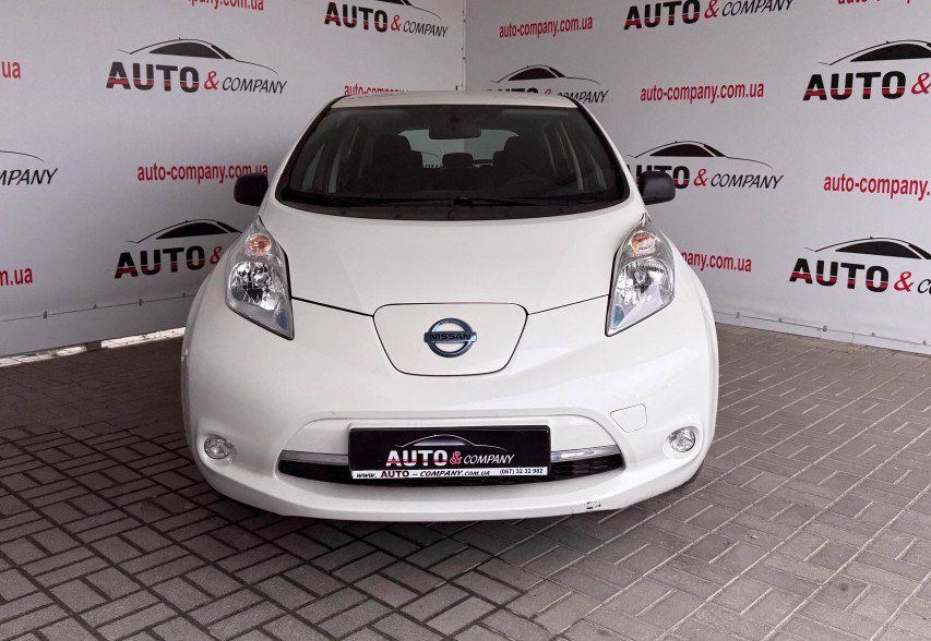 Nissan Leaf 2014 Білий