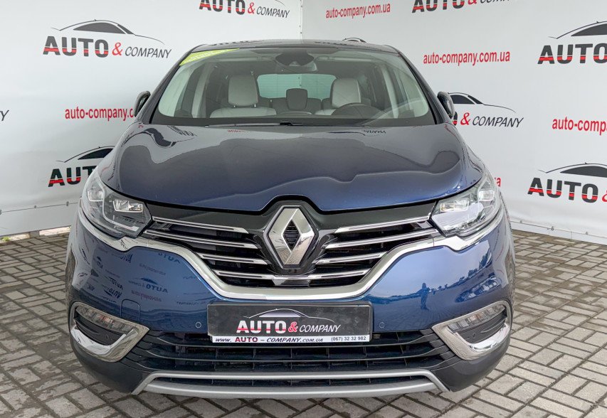 Renault Espace 2019 Синій