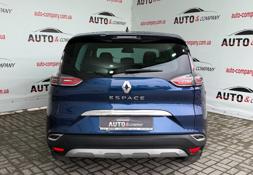 Renault Espace 2019 Синій