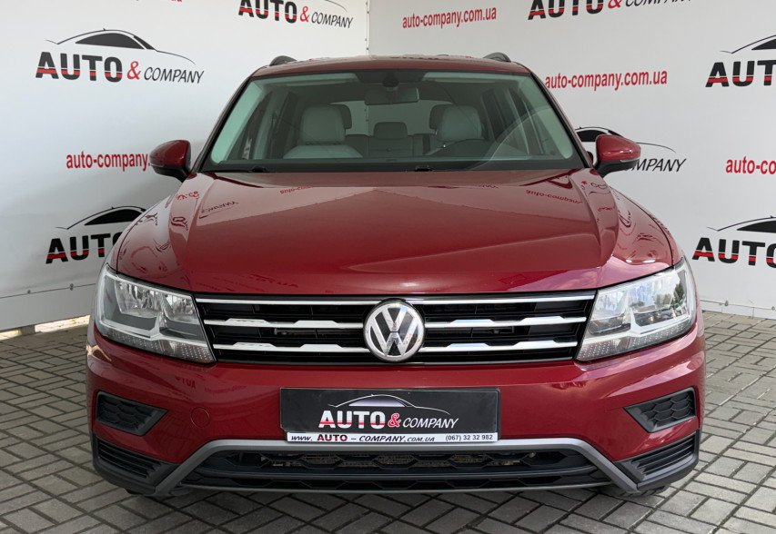 Volkswagen Tiguan Allspace 2018 Червоний