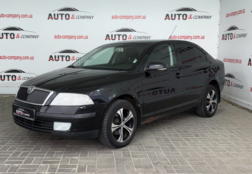 Skoda Octavia A5 2008 Чорний