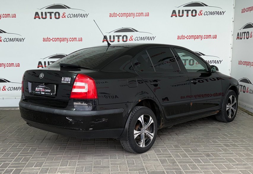 Skoda Octavia A5 2008 Чорний
