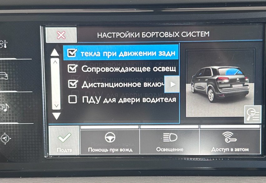 Citroen C4 Picasso 2014 чорний