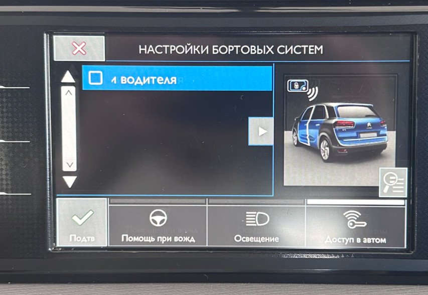 Citroen C4 Picasso 2014 чорний