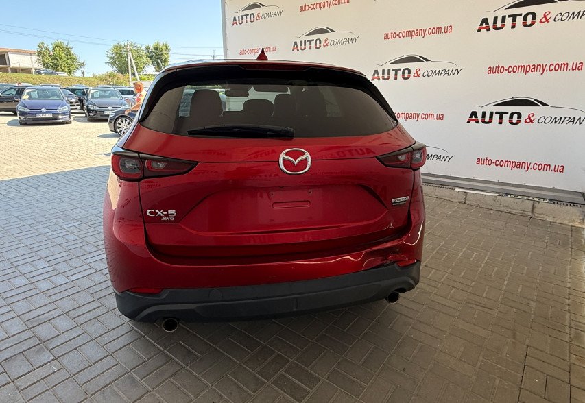 Mazda CX-5 2022 Червоний