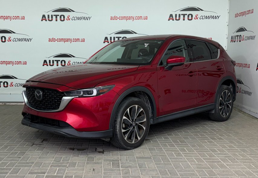 Mazda CX-5 2022 Червоний