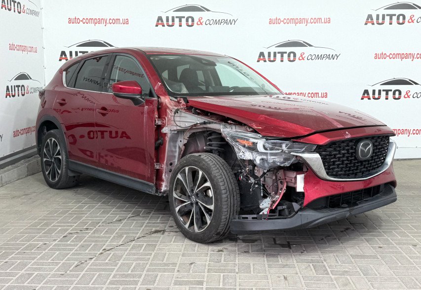 Mazda CX-5 2022 Червоний