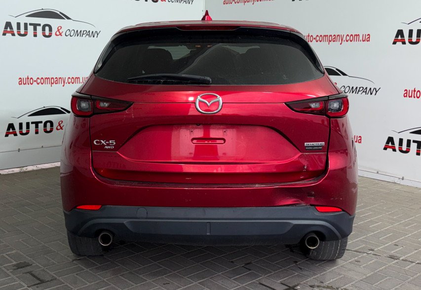Mazda CX-5 2022 Червоний