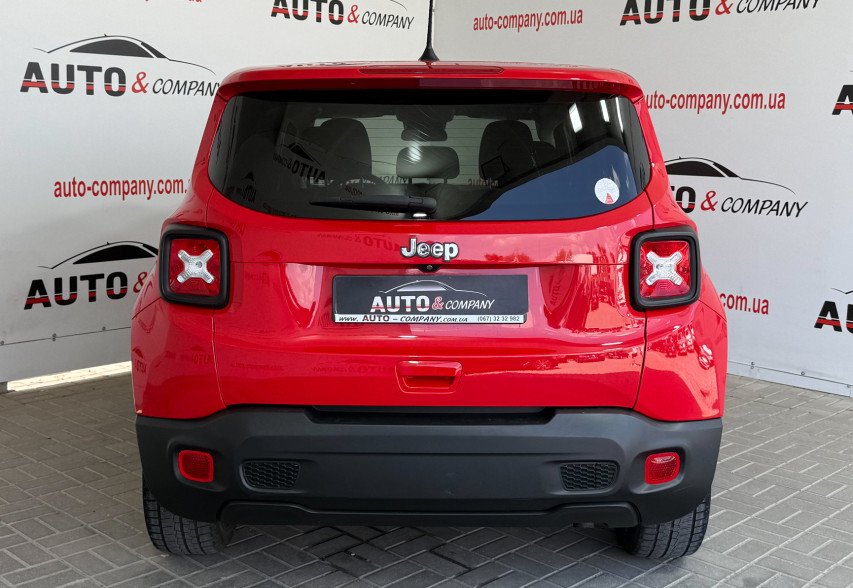 Jeep Renegade  2020 червоний