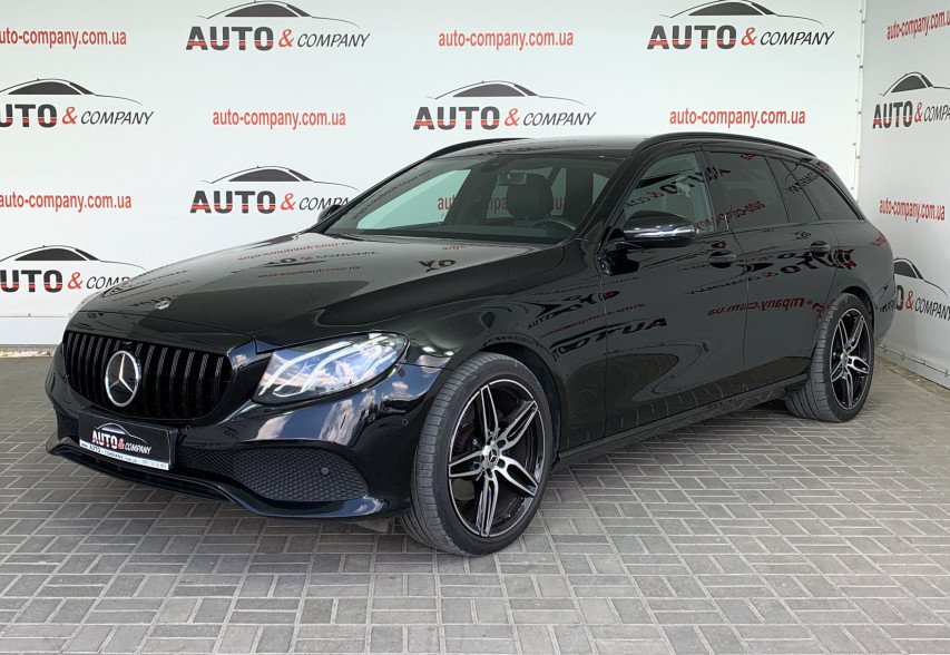 Mercedes-Benz E-Class 220d 2018 чорний