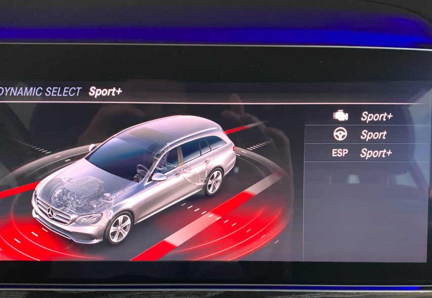 Mercedes-Benz E-Class 220d 2018 чорний