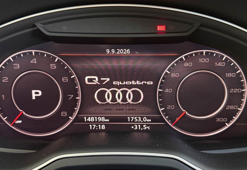 Audi Q7 2018 Чорний