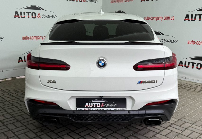 BMW X4 M40I 2019 Білий