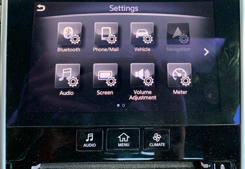 InfinitI Q50 2015 Чорний
