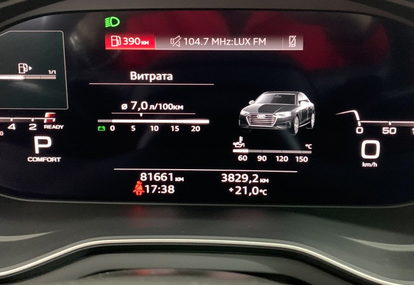 AUDI A4 2020 чорний